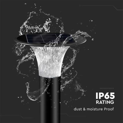 LED-aurinkolamppu anturilla LED/15W/3,2V 4000K/6000K IP65