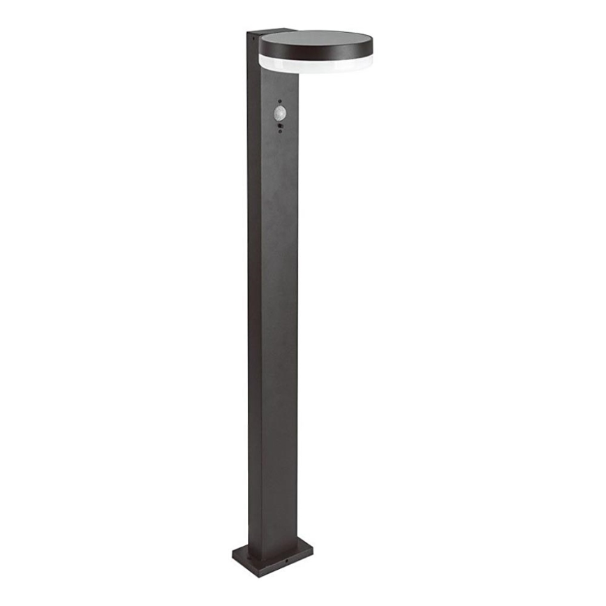 LED-aurinkolamppu anturilla LED/2W/3,7V IP54 3000K pyöreä musta