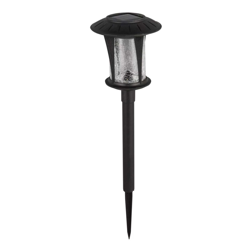 LED-aurinkolamppu BOLTON LED/1,2V IP44 musta