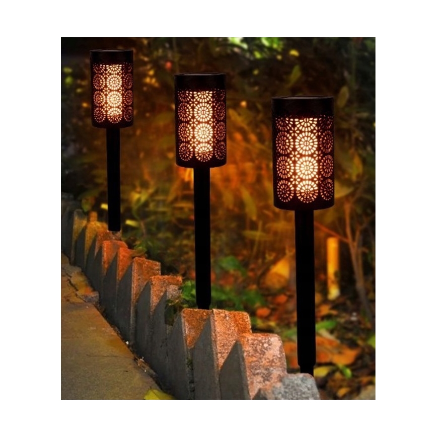 LED aurinkolamppu hämärätunnistimella LED/2V IP44