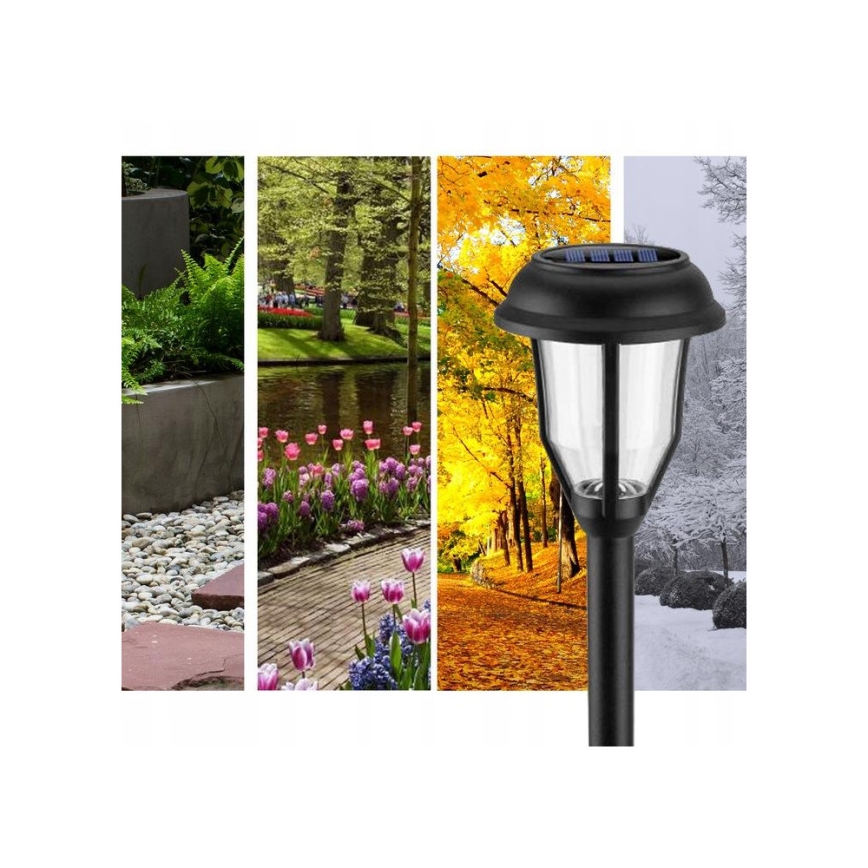 LED aurinkolamppu hämärätunnistimella LED/2V IP44