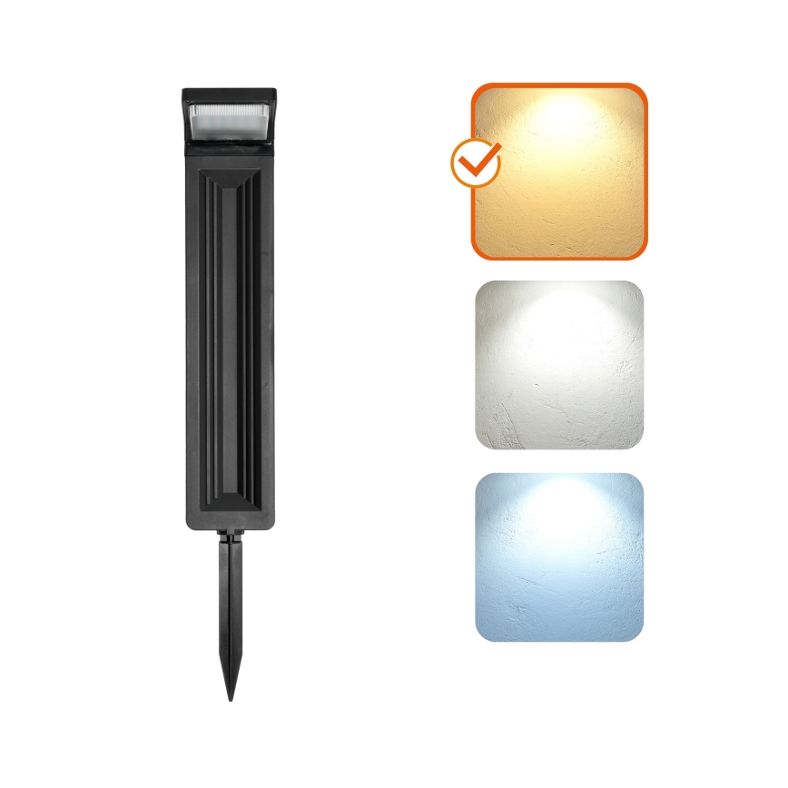 LED-aurinkolamppu LED/0,2W/3,7V 6500K IP44