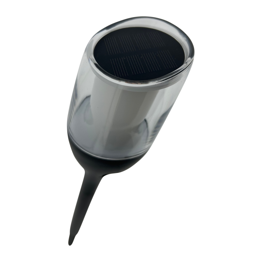 LED-aurinkolamppu LED/1,2 V 800 mAh IP44 musta