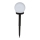 LED aurinkolamppu LED/1,2V 40mAh IP44 musta
