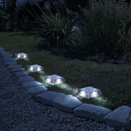 LED aurinkolamppu LED/1,2V 600mAh IP44