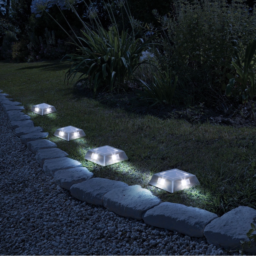 LED aurinkolamppu LED/1,2V 600mAh IP44