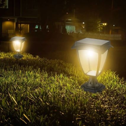 LED-aurinkolamppu LED/2W/3,7V 3000/6000K IP65