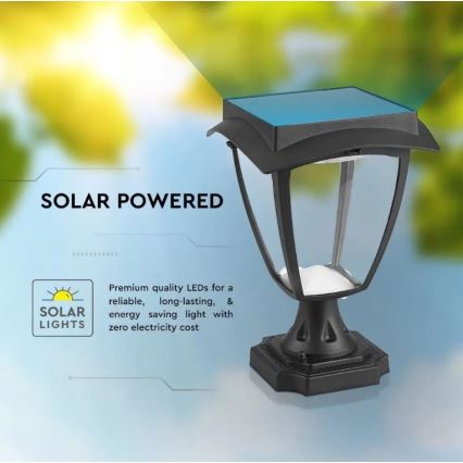LED-aurinkolamppu LED/2W/3,7V 3000/6000K IP65