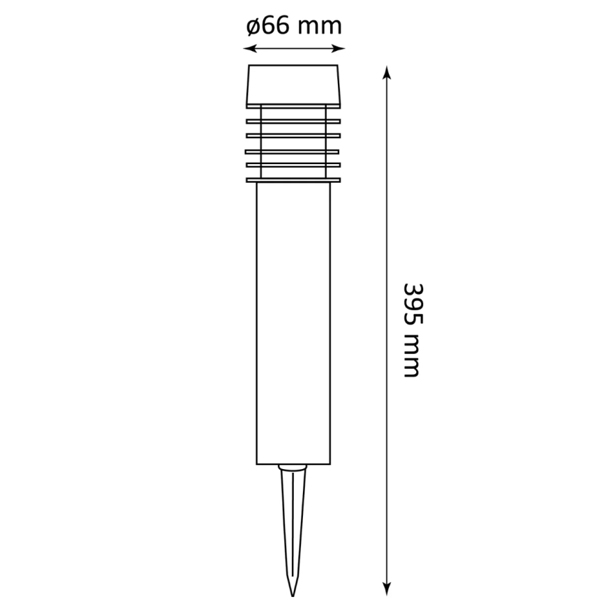LED-aurinkolamppu MARTIN LED/1,2V 600 mAh IP44