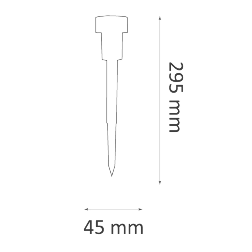 LED-aurinkolamppu STIK LED/1,2V IP44