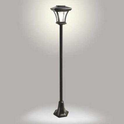 LED Aurinkokenno ulkolamppu LED/1,2V IP44 musta