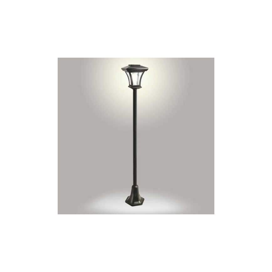 LED Aurinkokenno ulkolamppu LED/1,2V IP44 musta
