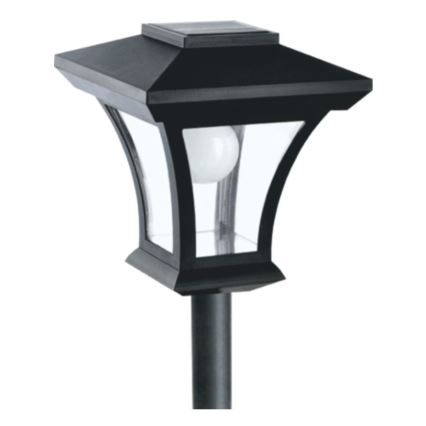 LED Aurinkokenno ulkolamppu LED/1,2V IP44 musta