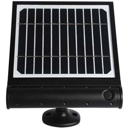 LED aurinkoseinävalaisin anturilla LED/8W/3,7V IP65 3000K