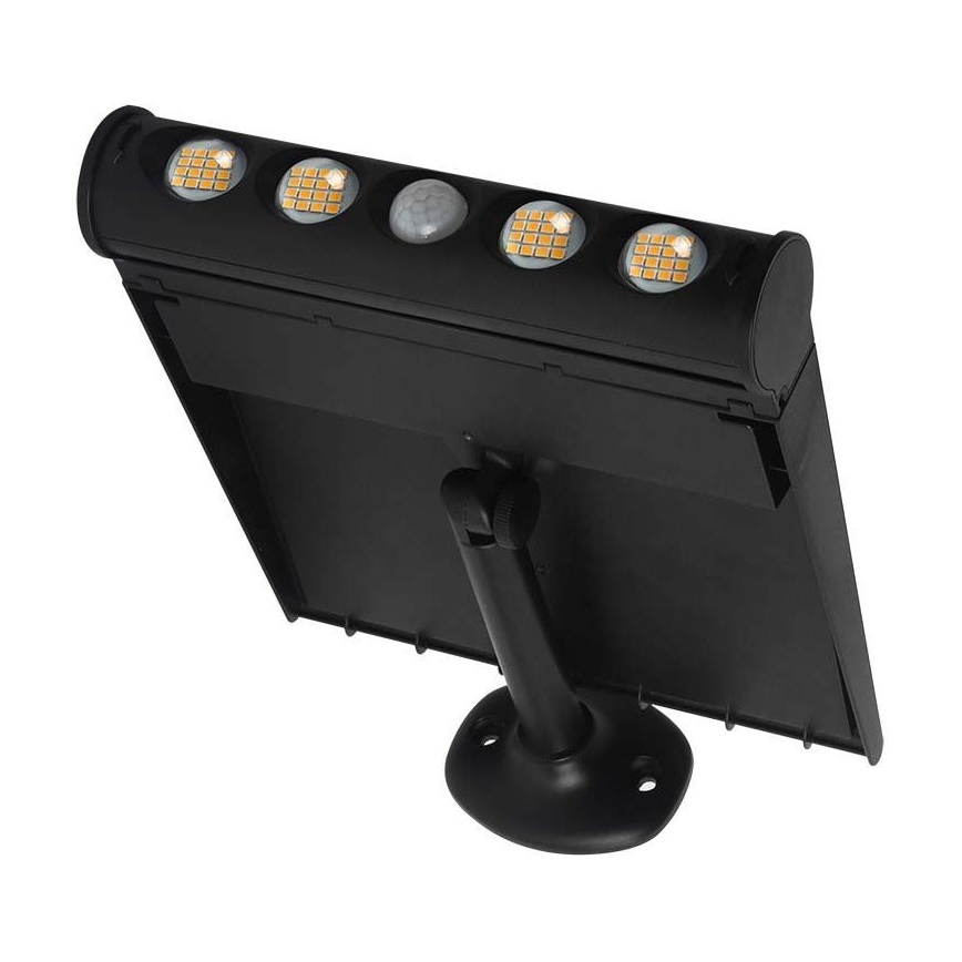 LED aurinkoseinävalaisin anturilla LED/8W/3,7V IP65 3000K