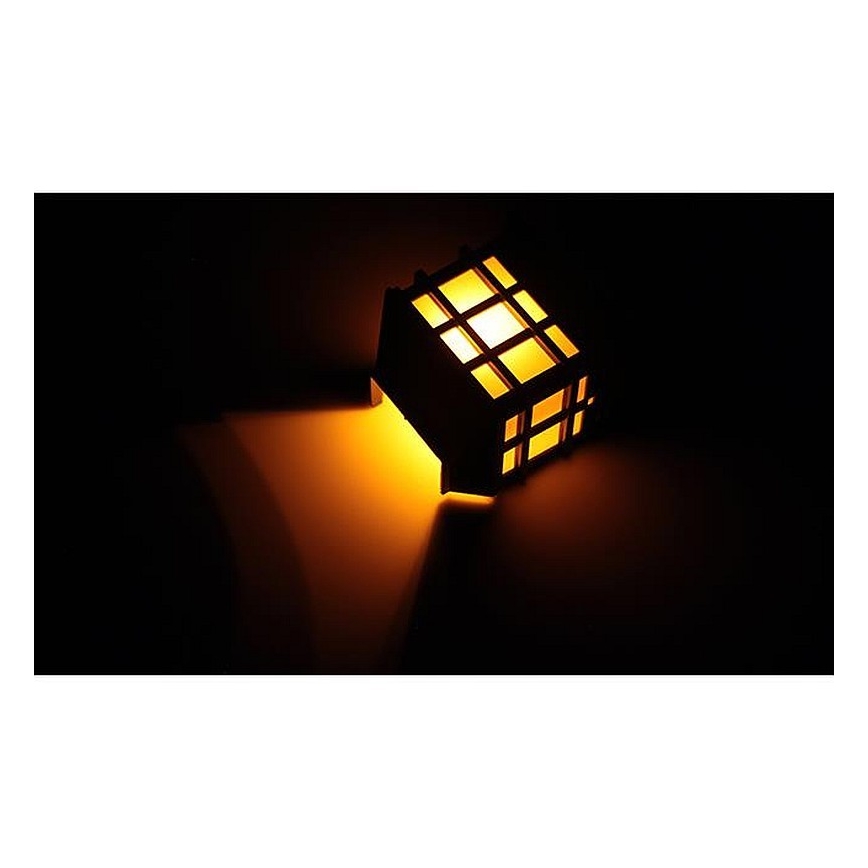 LED aurinkoseinävalaisin hämärätunnistimella LED/2V 70 mAh IP44