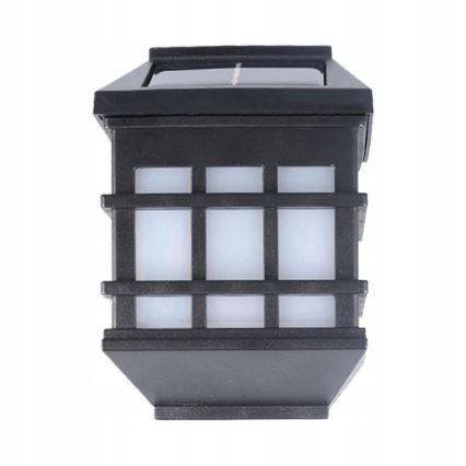 LED aurinkoseinävalaisin hämärätunnistimella LED/2V 70 mAh IP44