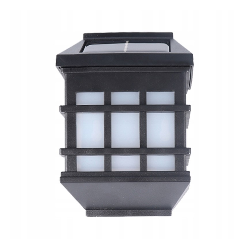 LED aurinkoseinävalaisin hämärätunnistimella LED/2V 70 mAh IP44
