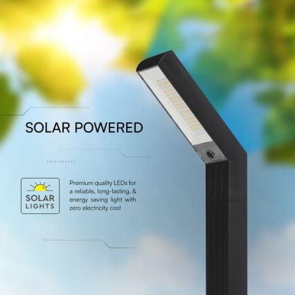 LED-aurinkovalaisin 2-in-1, 1,5 W, 3,7 V, IP65, 1500 mAh
