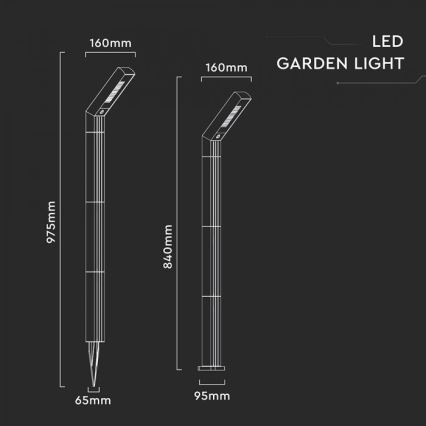 LED-aurinkovalaisin 2-in-1, 1,5 W, 3,7 V, IP65, 1500 mAh
