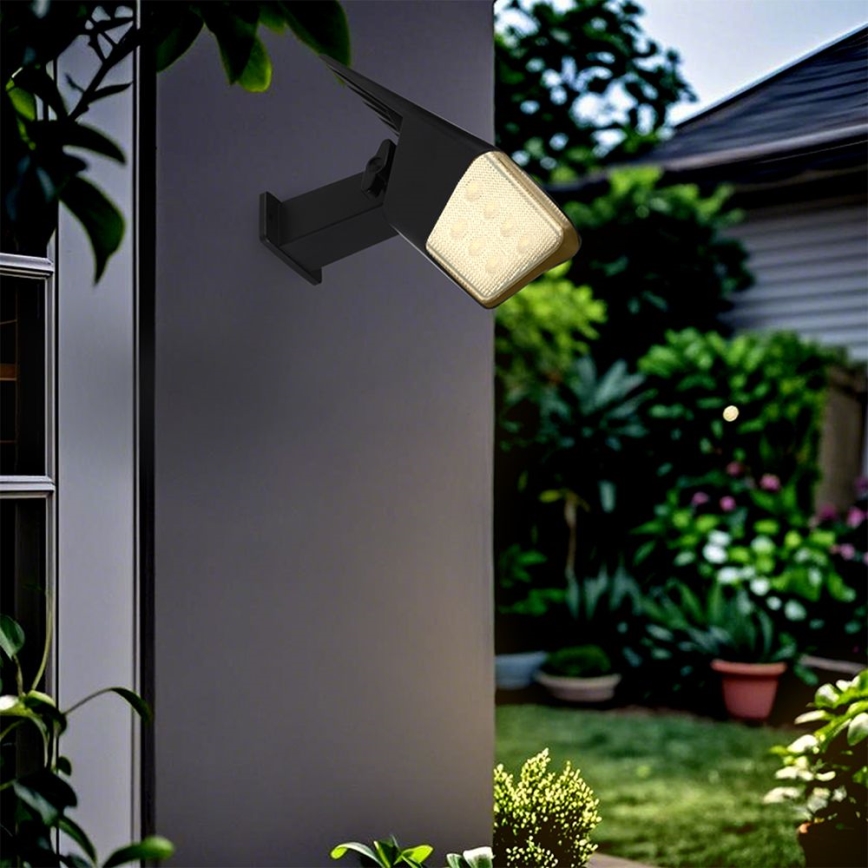 LED aurinkovalaisin 2-in-1 LED/1,3W/3,7V 3000/4000/6400K IP65 1200 mAh