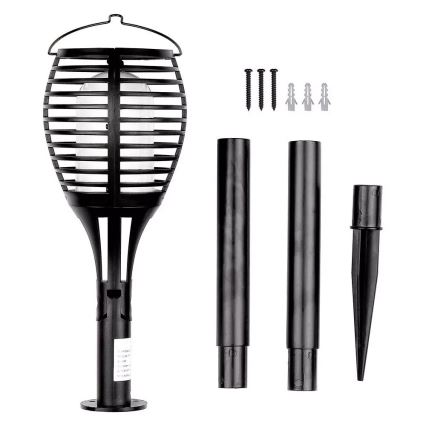LED-aurinkovalaistus 1xLED/0,45W/3,7V IP44