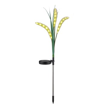 LED-aurinkovalaistus FLORA LED/1,2V 3000K 600 mAh IP44 musta