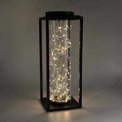 LED-aurinkovalaistus GLAMOUR LED/1,2V 600 mAh IP44 musta