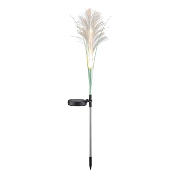 LED-aurinkovalaistus GRASS LED/1,2V 3000K 600 mAh IP44 musta