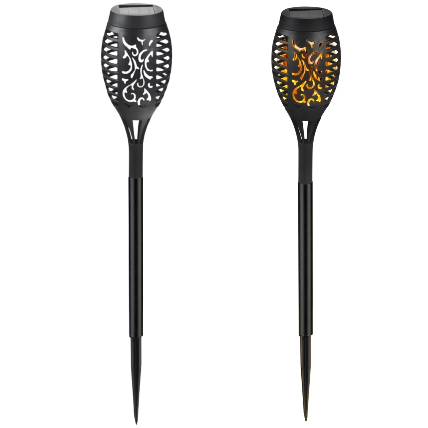 LED-aurinkovalo anturilla FUEGO LED/1,2V IP44