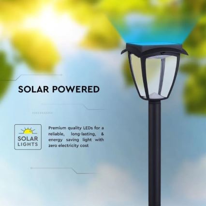 LED Aurinkovalo LED/2W/230V 93 cm 3000/6000K IP65
