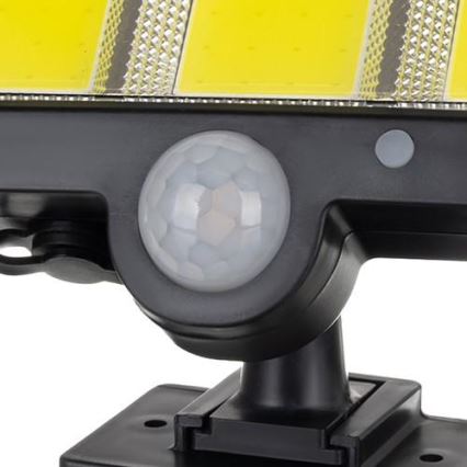 LED-aurinkovalonheitin anturilla INTEGRA LED/3W/3,7V 1200 mAh IP44 + kauko-ohjaus