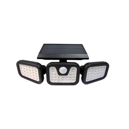 LED Joustava aurinko valonheitin anturilla LED/15W/3,7V IP54 4500K