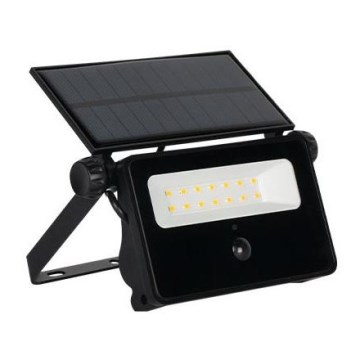LED-aurinkovalonheitin anturilla LED/20W/5,5V IP65