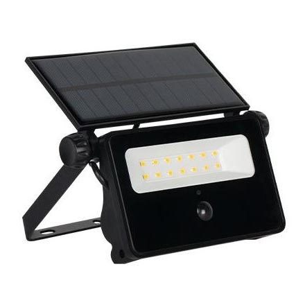 LED-aurinkovalonheitin anturilla LED/20W/5,5V IP65
