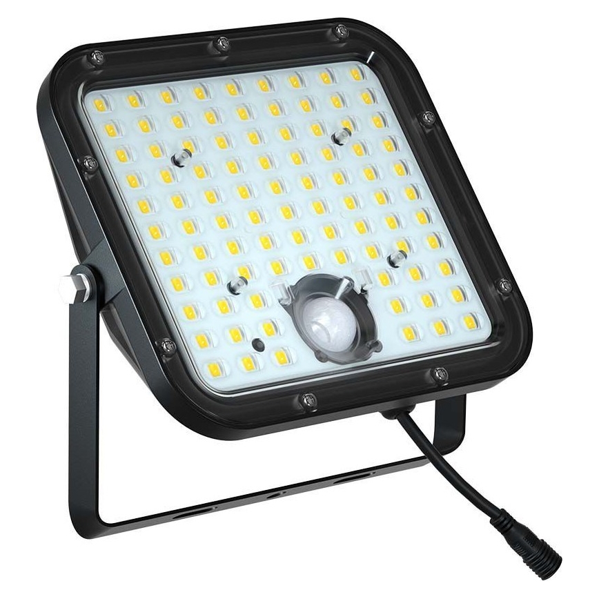 LED-aurinkovalonheitin anturilla LED/30W/6,4V 4000K + kauko-ohjaus