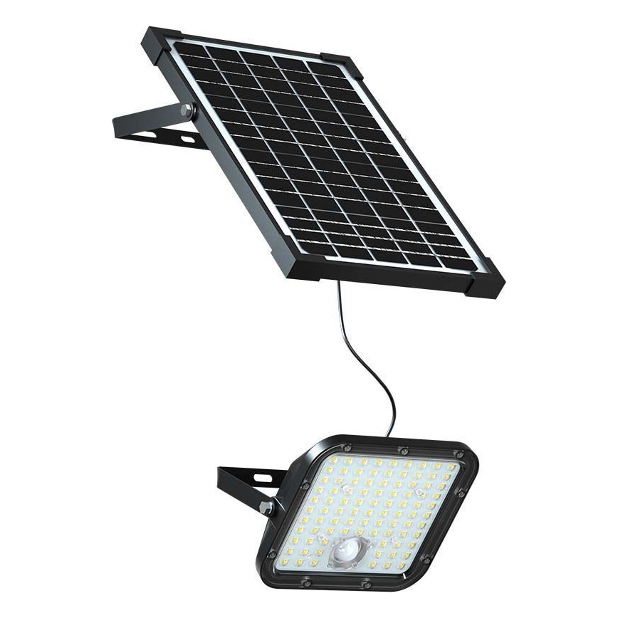 LED-aurinkovalonheitin anturilla LED/30W/6,4V 4000K + kauko-ohjaus