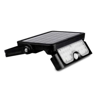 LED Aurinkovalonheitin anturilla LED/5W/3,7V IP65 4000K