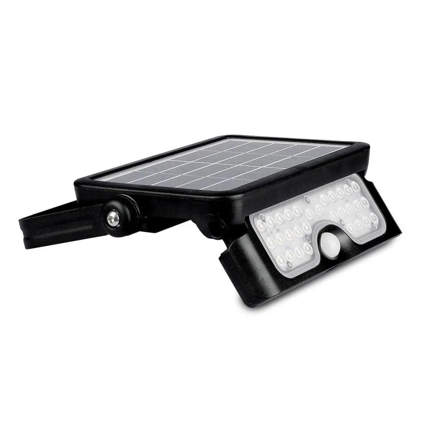 LED Aurinkovalonheitin anturilla LED/5W/3,7V IP65 4000K