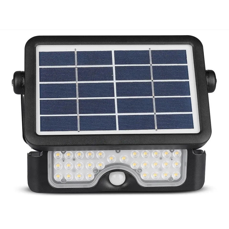 LED Aurinkovalonheitin anturilla LED/5W/3,7V IP65 4000K