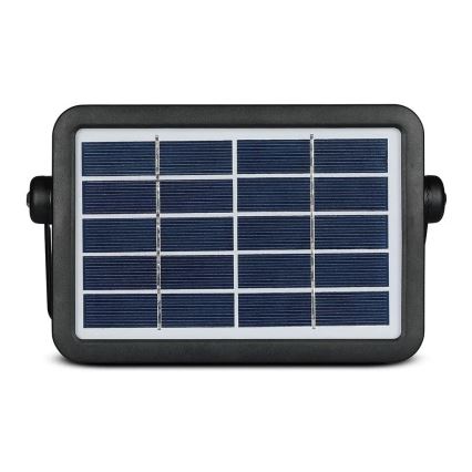 LED Aurinkovalonheitin anturilla LED/5W/3,7V IP65 4000K