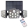 LED Aurinkovalonheitin liike- ja hämärätunnistimella LED/20W/3,7V 1200 mAh IP44 + kauko-ohjaus