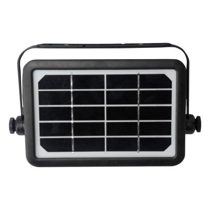LED Aurinkovalonheitin liike- ja hämärätunnistimella EPAD LED/5W/3000 mAh 3,7V 4000K IP65
