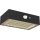 LED Aurinkovalonheitin liiketunnistimella LED/3,7V 1200mAh 4000K IP65 musta