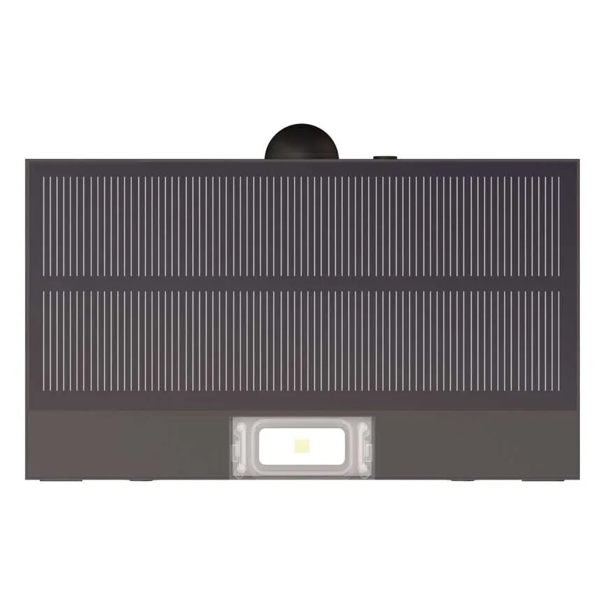 LED Aurinkovalonheitin liiketunnistimella LED/3,7V 1200mAh 4000K IP65 musta