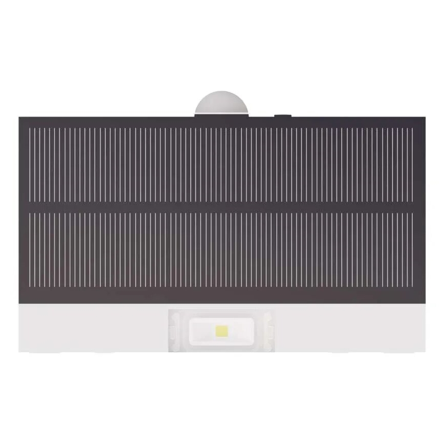 LED Aurinkovalonheitin liiketunnistimella LED/3,7V 1200mAh 4000K IP65 valkoinen