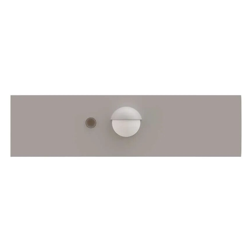 LED Aurinkovalonheitin liiketunnistimella LED/3,7V 1200mAh 4000K IP65 valkoinen