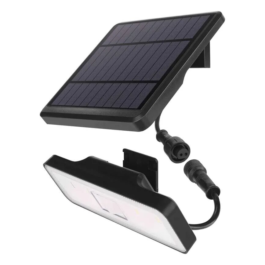 LED Aurinkovalonheitin liiketunnistimella LED/3,7V 2500mAh 4000K IP54