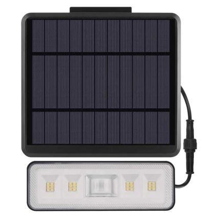 LED Aurinkovalonheitin liiketunnistimella LED/3,7V 2500mAh 4000K IP54