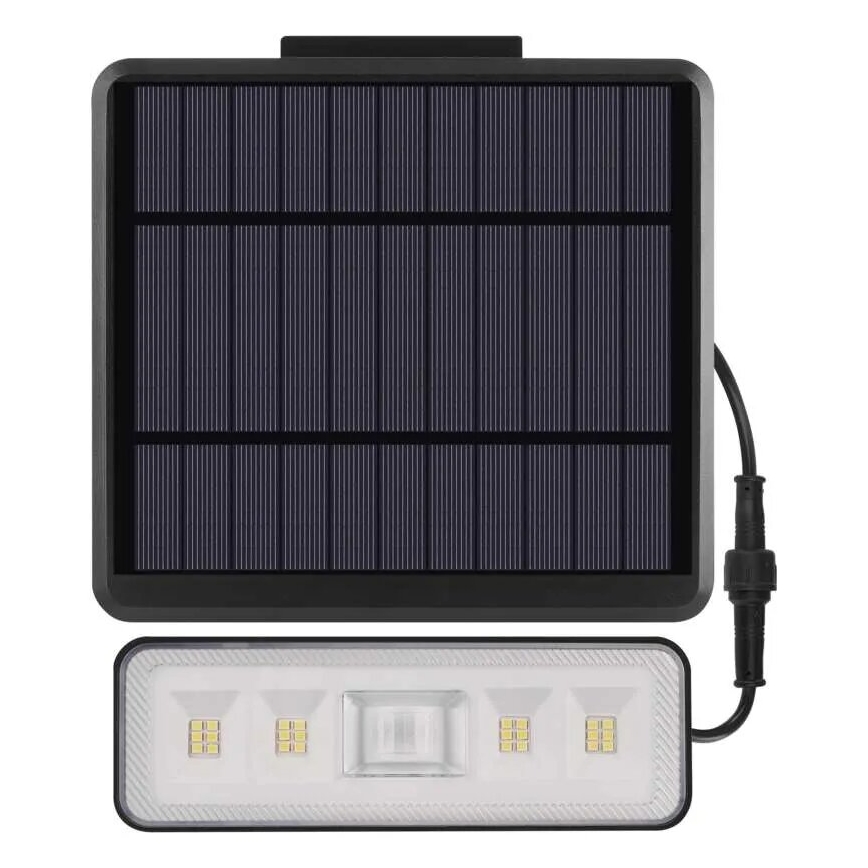 LED Aurinkovalonheitin liiketunnistimella LED/3,7V 2500mAh 4000K IP54